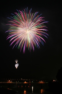 全国花火名人選抜競技大会　ふくろい遠州の花火の画像