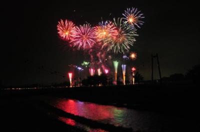 芳賀町ロマン花火の画像