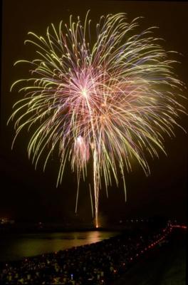 清水みなと祭り 海上花火大会の画像