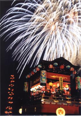 大淀祇園祭と花火大会の画像