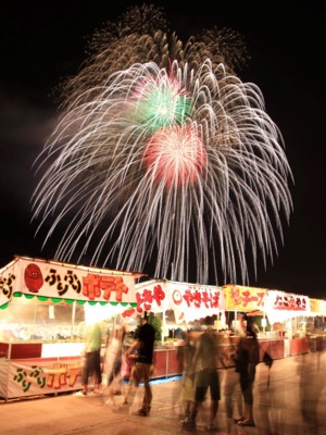 馬瀬川大花火の画像