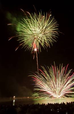 かつうら若潮まつり花火大会の画像