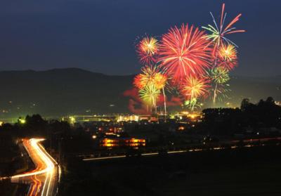 勝央町金時花火大会の画像