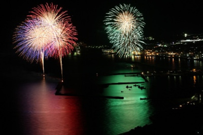 指宿温泉祭 花火大会の画像