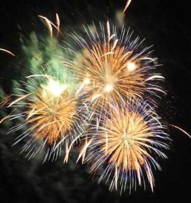 日橋川 川の祭典 花火大会の画像