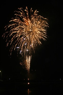 院内夏祭り花火大会の画像