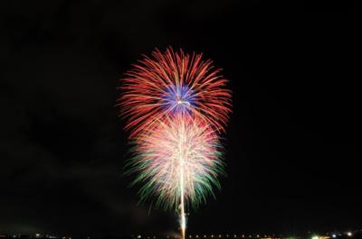 夏の鳥羽湾毎夜連続花火の画像