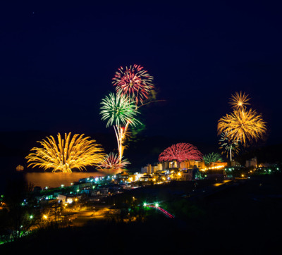 洞爺湖ロングラン花火大会の画像