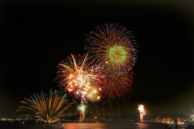 アジアポートフェスティバル in KANMON 関門海峡花火大会の画像