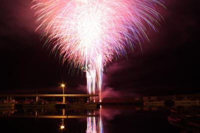 しかべ海と温泉のまつり 花火大会の画像
