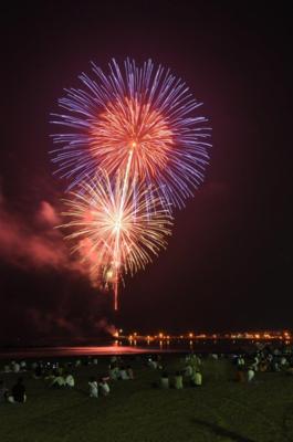 鴨川市納涼花火 鴨川大会の画像